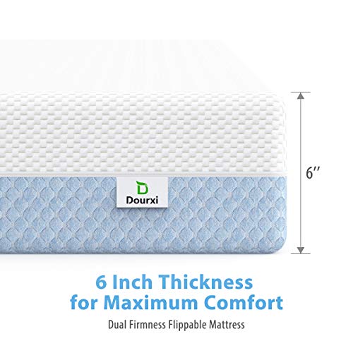 Dourxi Dual-Sided Comfort Memory Foam Crib Mattress
