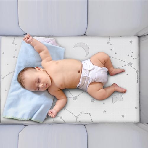 Pack and Play Mattress Topper with Washable Cover