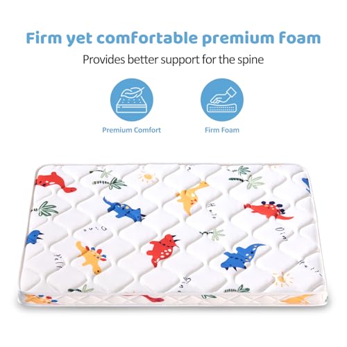 Soft Foam Mattress Topper for Pack and Play