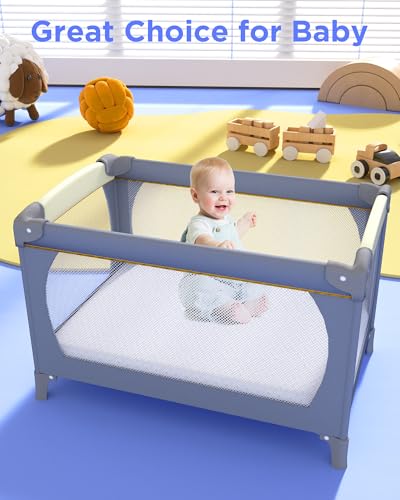 Hypoallergenic Portable Crib Mattress Pad for Babies