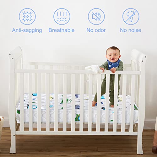 Premium Breathable Foam Baby Crib Mattress 52" x 27.6