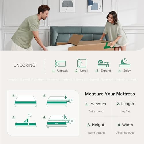 Novilla 10-Inch Twin Gel Memory Foam Mattress