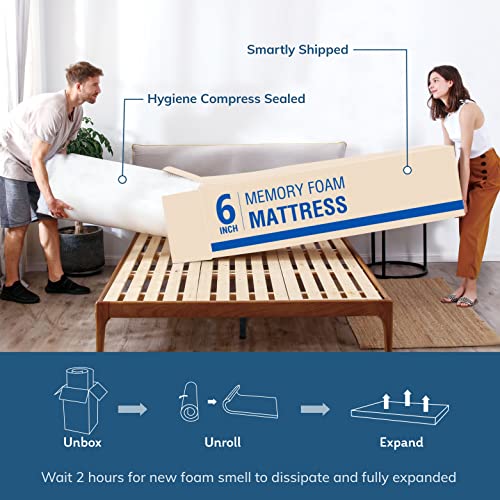 Green Tea Memory Foam Twin Mattress – 6 Inch