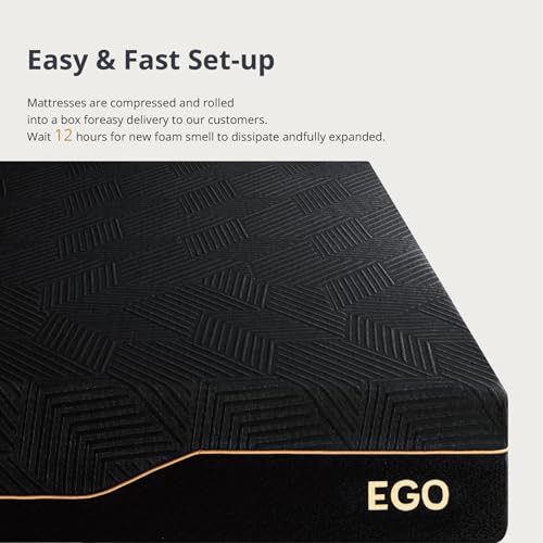 EGOHOME 14-Inch Cooling Gel Memory Foam Mattress
