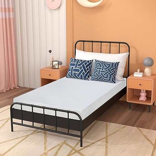 Twin Memory Foam Mattress for Cool Sleep Relief