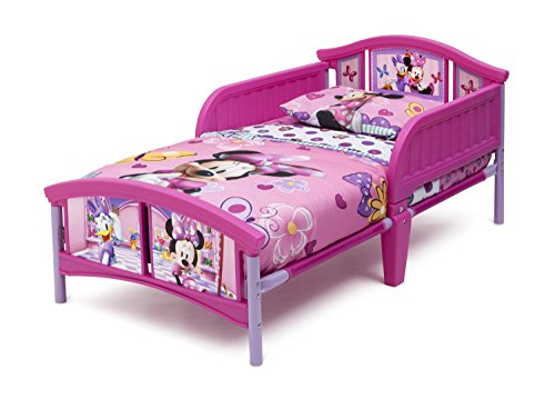 Minnie Mouse Plastic Toddler Bed by Delta Children