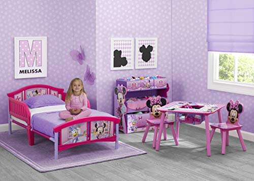 Minnie Mouse Plastic Toddler Bed by Delta Children