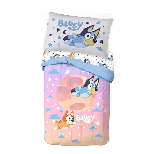 Bluey & Bingo Toddler Comforter Set - 4 Pieces