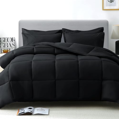 JOLLYVOGUE Ultra-Soft 7-Piece Queen Comforter Set