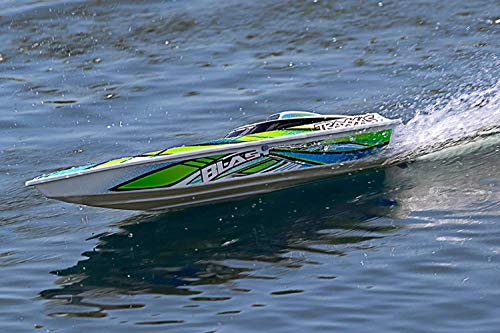 Traxxas 38104-1 Blast RC Electric Racing Boat, Green