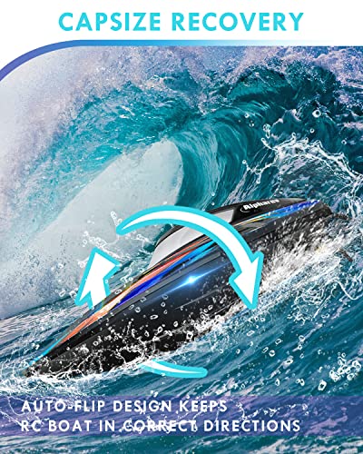 2 Pack ALPHAREV RC Boats: 20+ MPH Fun