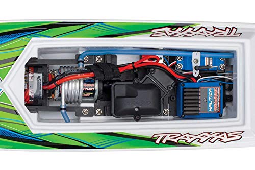 Traxxas 38104-1 Blast RC Electric Racing Boat, Green
