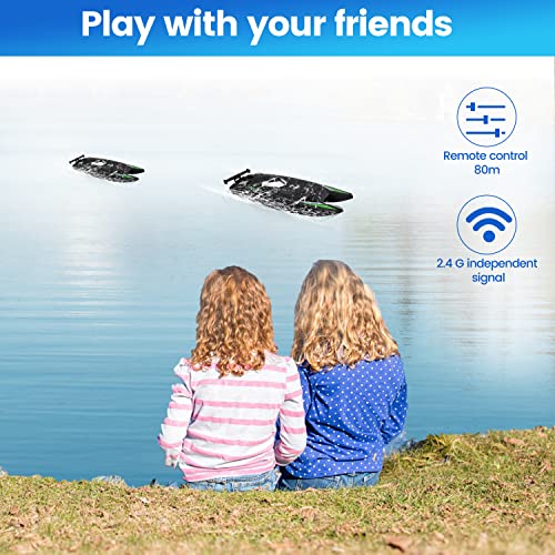 30KM/H RC Speed Boat for Pools and Lakes