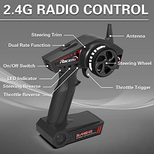 VOLANTEXRC 2.4Ghz Remote Control Boat 20MPH Speed