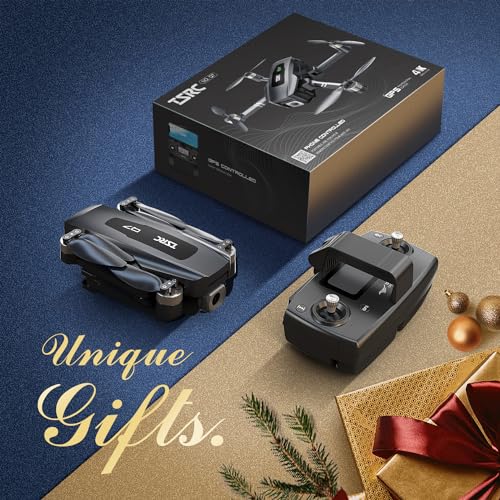 4K UHD Camera GPS Drone: Foldable Quadcopter