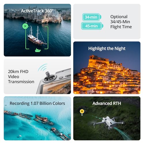 DJI Mini 4 Pro Folding Mini-Drone with 4K Camera