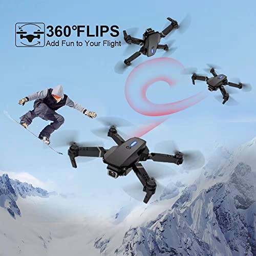 VISNEE 1080P Drone with Camera: 2K UAV, 2 Batteries