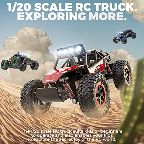 BEZGAR TB201 RC Cars - 1:20 Scale High Speed Monster Truck