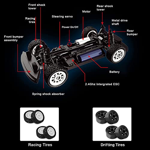 High Speed RC Drifting Car, 1:16 20MPH