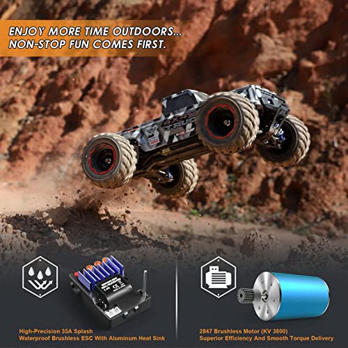 High Speed Brushless RC Off-Road Truck for Adults