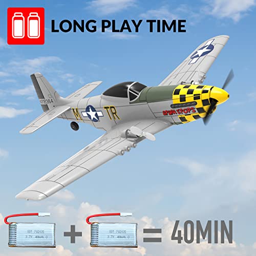 Top Race RC P51 Mustang War Plane