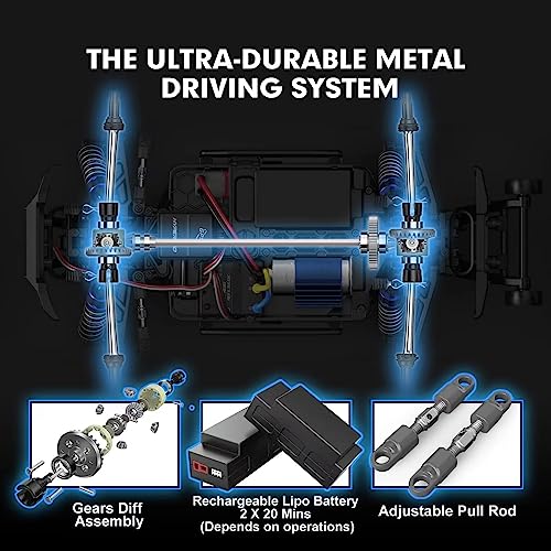 HYPER GO H16GT Fast RC Car - Offroad Monster Truck