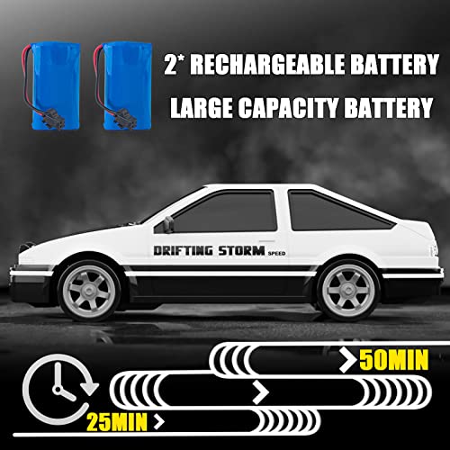 1:16 Scale 4WD RC Drift Car with LED Lights