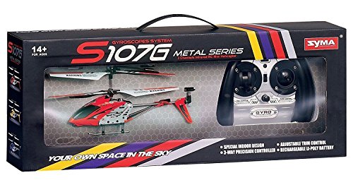 Syma S107/S107G Helicopter - Red with Gyro