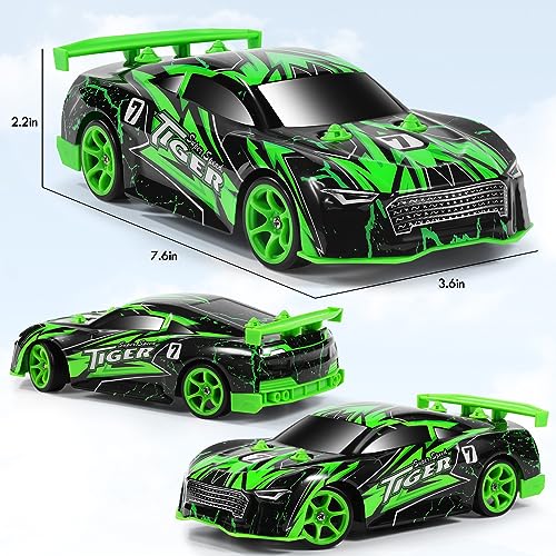 BIFYTON RC Drift Car with LED Lights and Drifting Tire