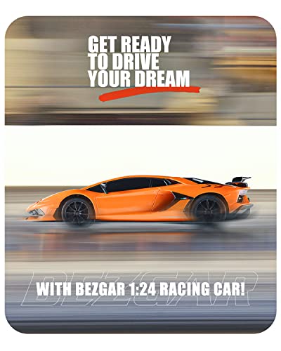 BEZGAR RC Car: 1:24 Scale Lambor Aventador SVJ