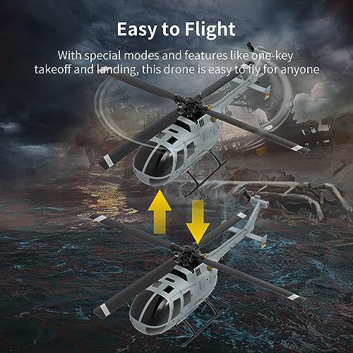Remote Control Helicopter with Aileronless Design - Adults Gift