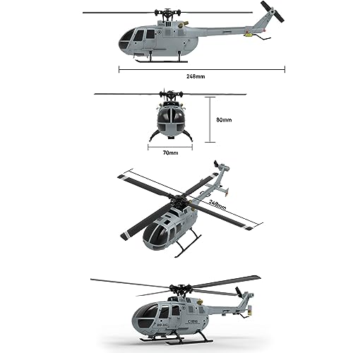 Remote Control Helicopter with Aileronless Design - Adults Gift