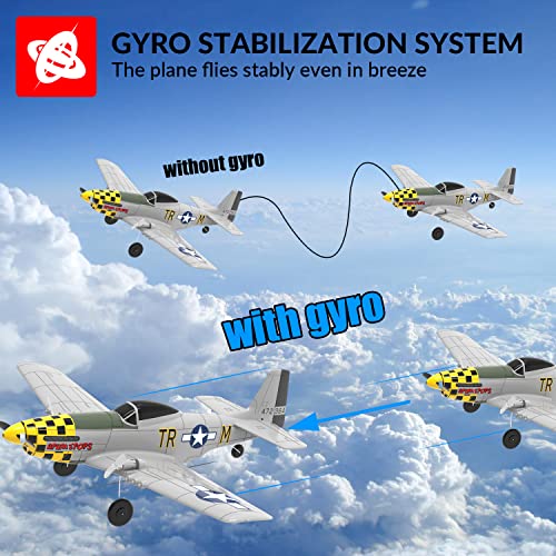 Top Race RC P51 Mustang War Plane