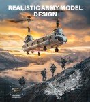 SYMA Military Transport RC Helicopter: Altitude Hold, LED Light