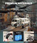 SYMA Military Transport RC Helicopter: Altitude Hold, LED Light