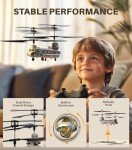 SYMA Military Transport RC Helicopter: Altitude Hold, LED Light