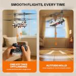 SYMA Military Transport RC Helicopter: Altitude Hold, LED Light