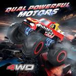 DEERC 1:16 Amphibious RC Monster Trucks - Waterproof