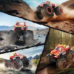 DEERC 1:16 Amphibious RC Monster Trucks - Waterproof