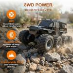 Scale 8WD Amphibious RC Truck - Offroad Fun