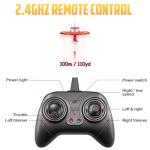 HAWK'S 2 CH RC Airplane - Red