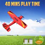 HAWK'S 2 CH RC Airplane - Red