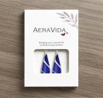 AeraVida Vintage Lapis Teardrop Birthstone Earrings Silver