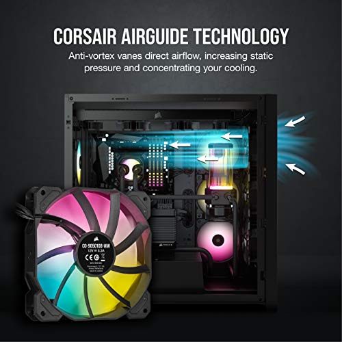 CORSAIR SP120 RGB Elite 120mm Triple Fan Kit