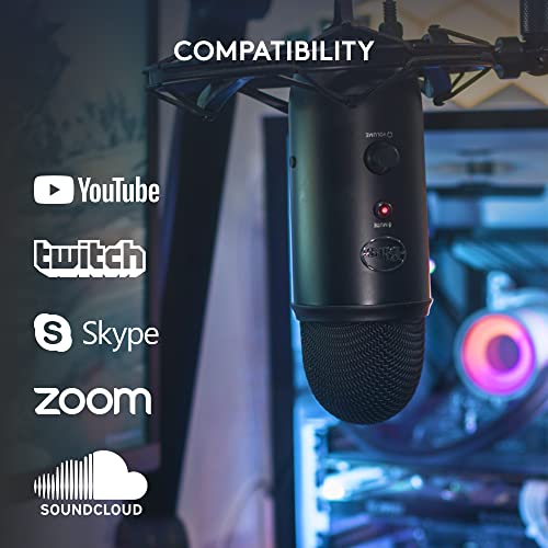 Blue Yeti USB Microphone for Gamers and Streamers