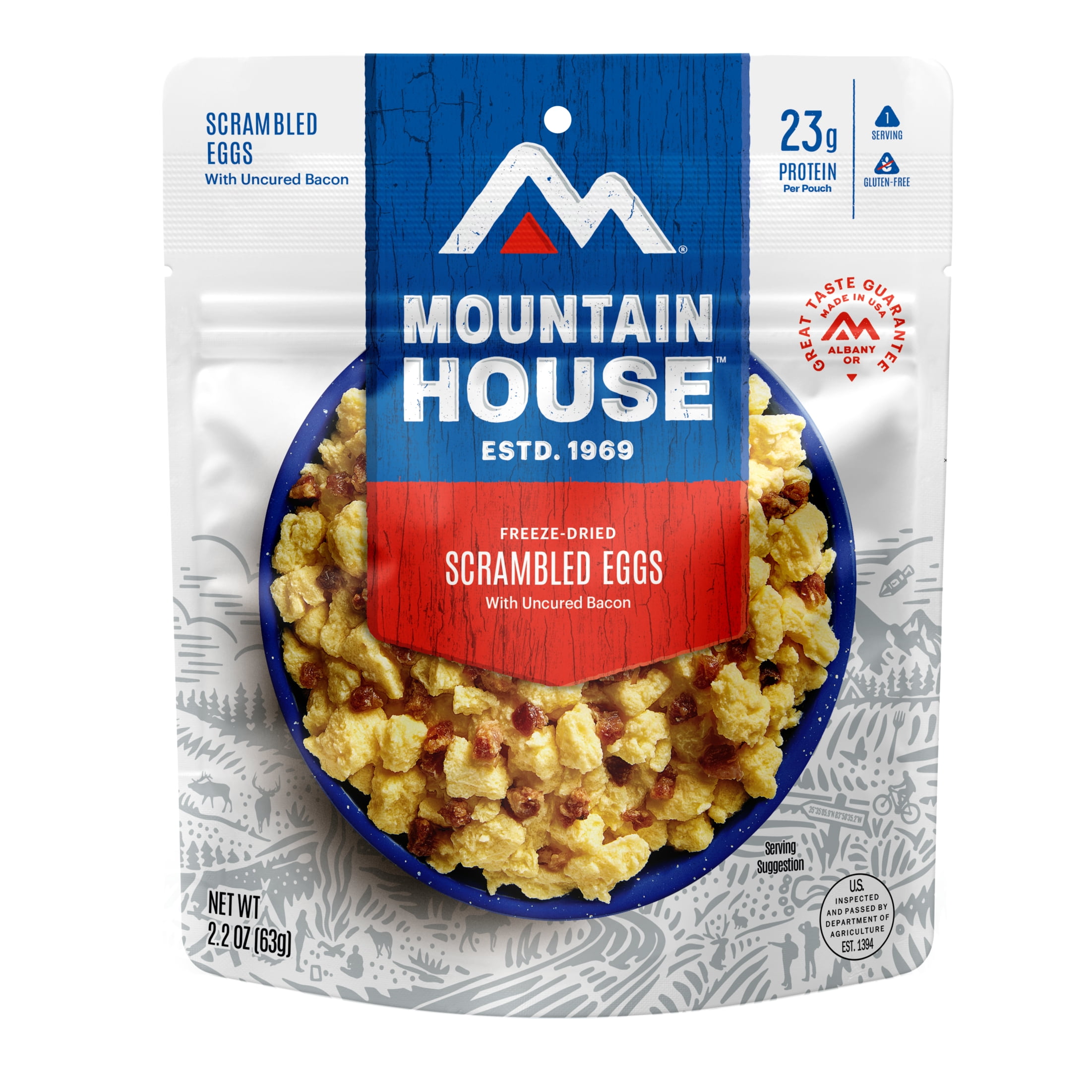 Freeze-Dried Bacon & Egg Breakfast Meal