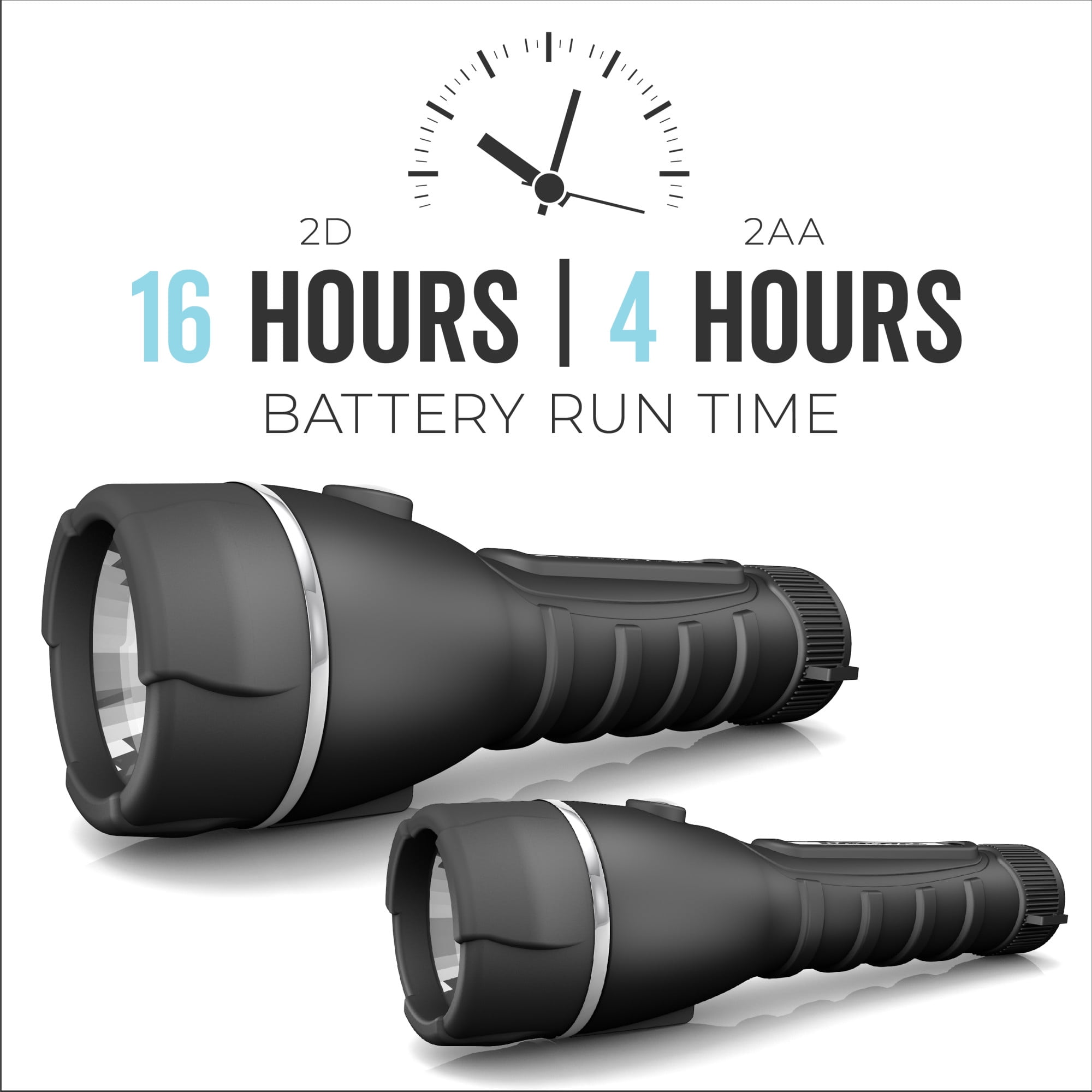 Robust LED Flashlight 3-Pack by Rayovac