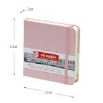 Pink Art Sketchbook with 80 Sheets