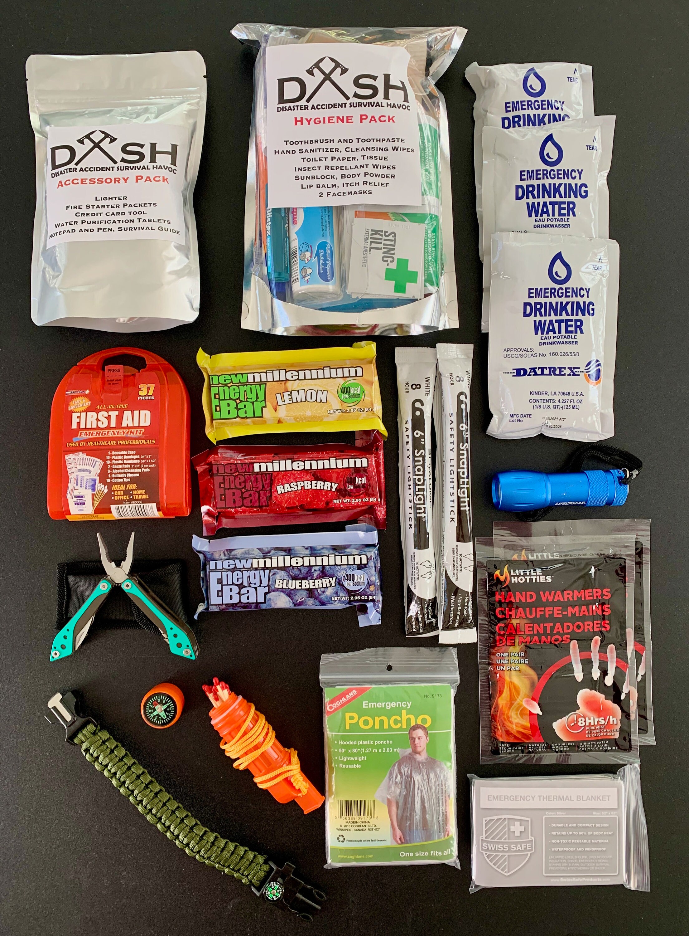 DASH Bugout Survival Kit - Level 1