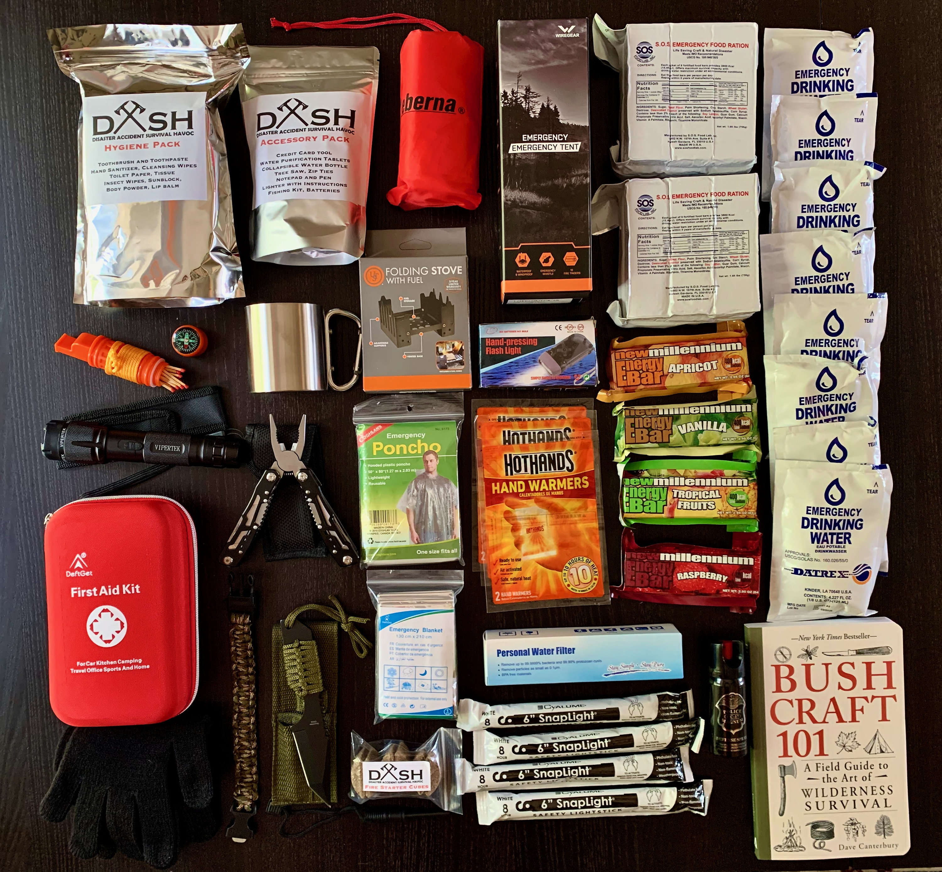 DASH Level 3 Bugout Survival Kit